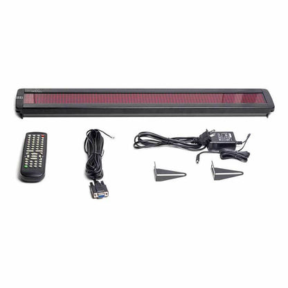 Leadleds 38" x 4" Remote Programmable Led Sign Scrolling Message Board for Your Business