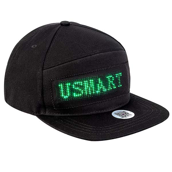 Smart LED Message Hat DIY Your Own Slogan Novelty Bucket Hats for Kids Men Women Party Halloween Christmas Secondary image