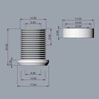 size of Brightness sensor