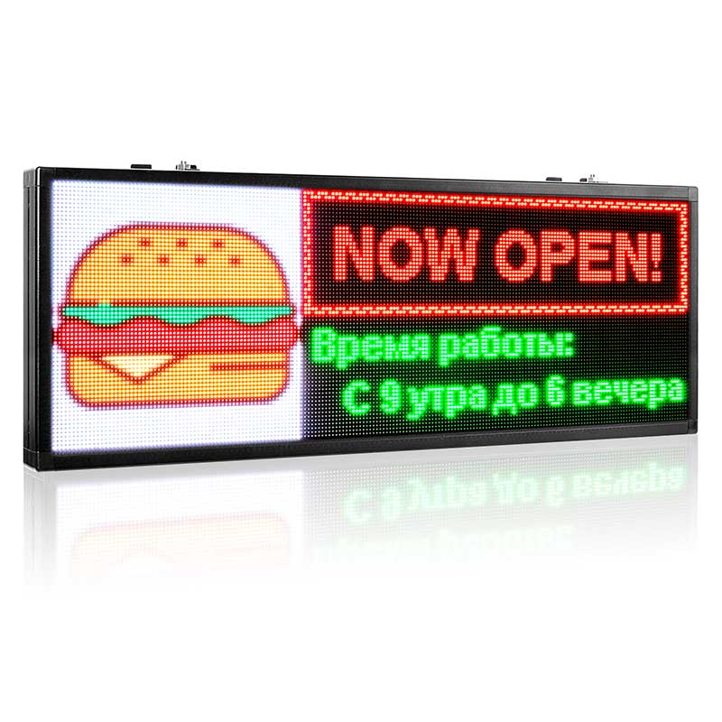 led sign board indoor