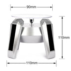 Leadleds Exquisite New Solar Powered Display Stand Rotating Turntable with Blue Light - Leadleds