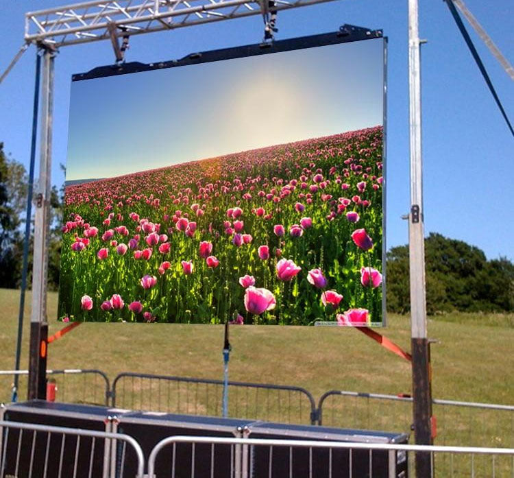 Leadleds 20" Outdoor-LED-Display 500 x 500 mm Bühnen-LED-Bildschirm für den Außenbereich Zweitbild