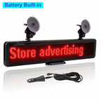 Battery Powered Led Signs Scrolling Advertising Led Panel Display Board Multi-purpose - Leadleds