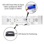 Leadleds 3G 4G WiFi GPS Control Led Taxi Roof Advertising Signs DC9V-36V, Double-sided