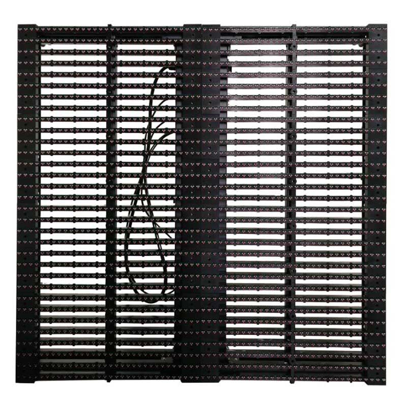 Leadleds Outdoor Transparent Led Display TV Wall DIP346 Super Bright Long View Distance