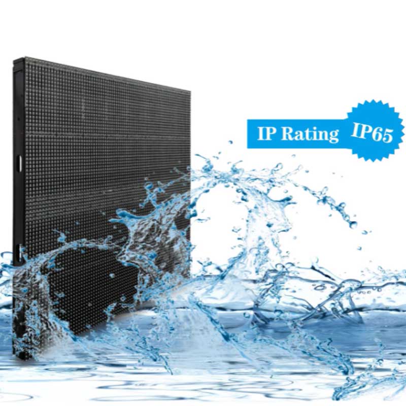 Leadleds Outdoor Transparent Led Display TV Wall DIP346 Super Bright Long View Distance