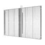 Leadleds Transparent LED Screen Poster Full Color Video Display WiFi Programmable, 40 x 40in