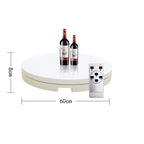 UNTCENT 60cm Circular Turntable Hold up to 170 lbs Remote Control