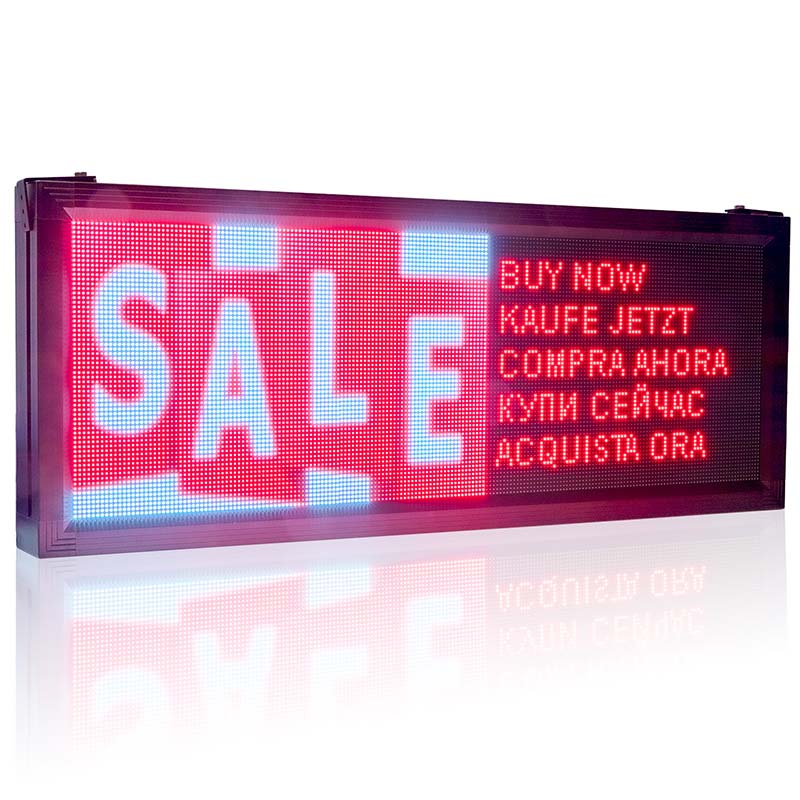 Leadleds Electric Message Board Programmable Display Screen Outdoor Info Board