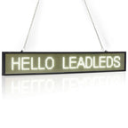 Leadleds Store Signs Scrolling Message Board WiFi Programmable, 26 x 4 in